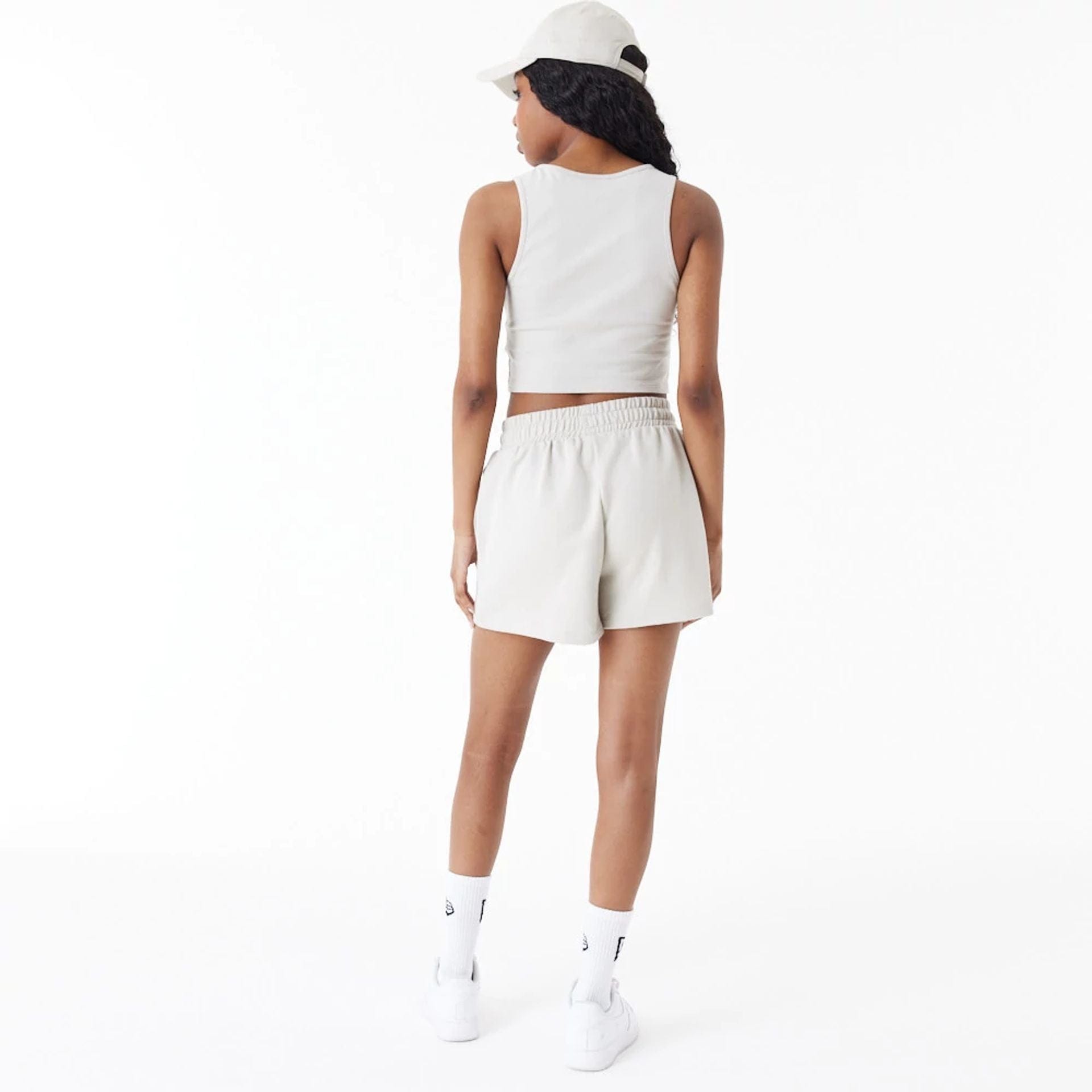New Era Stone Womens Sweat Shorts New Era Cap UK