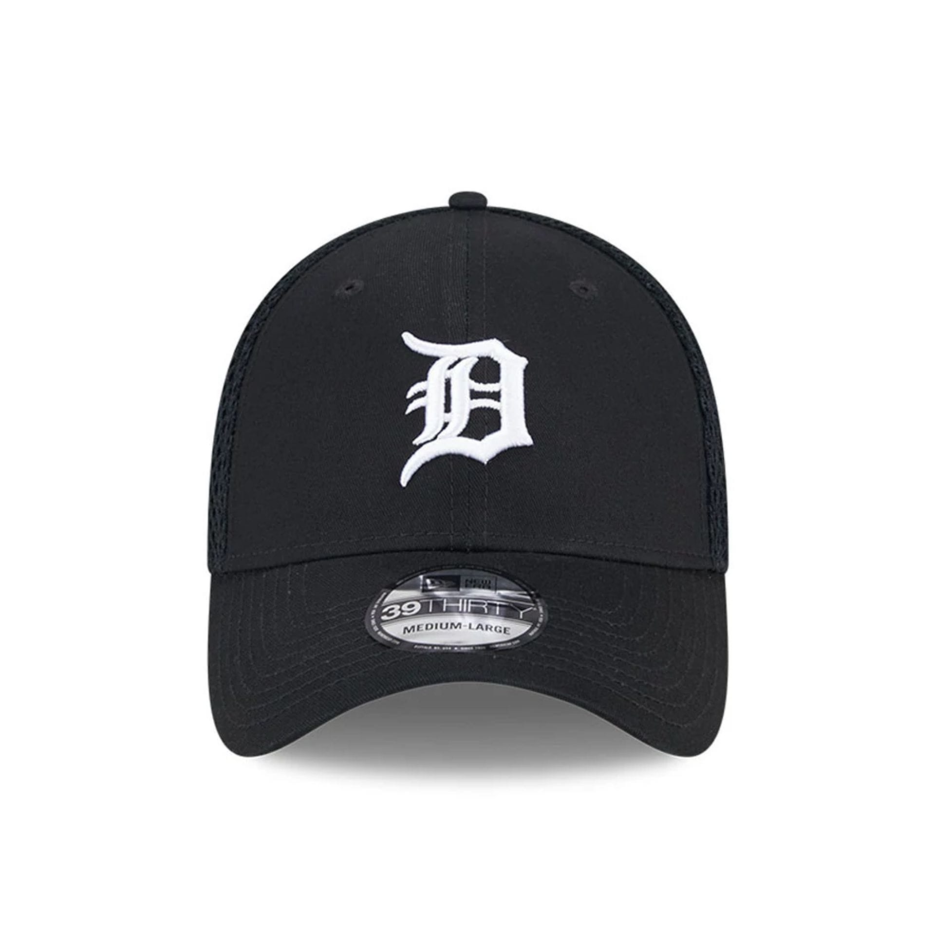 Pictured is this MLB Evergreen Neo Detroit Tigers 39THIRTY Stretch Fit cap in black. 3