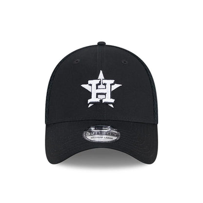 Pictured is this MLB Evergreen Neo Houston Astros 39THIRTY Stretch Fit cap in black. 3