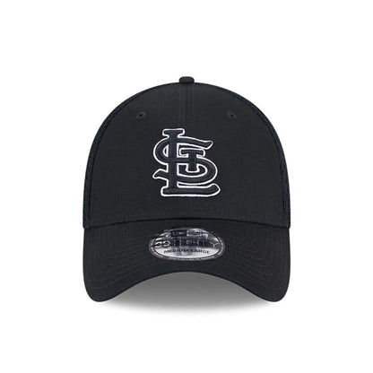 Pictured is this MLB Evergreen Neo St. Louis Cardinals 39THIRTY Stretch Fit cap in black. 3