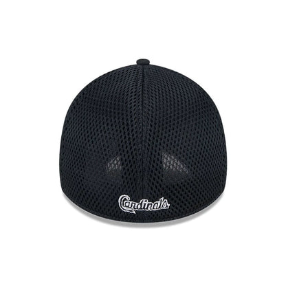 Pictured is this MLB Evergreen Neo St. Louis Cardinals 39THIRTY Stretch Fit cap in black. 2