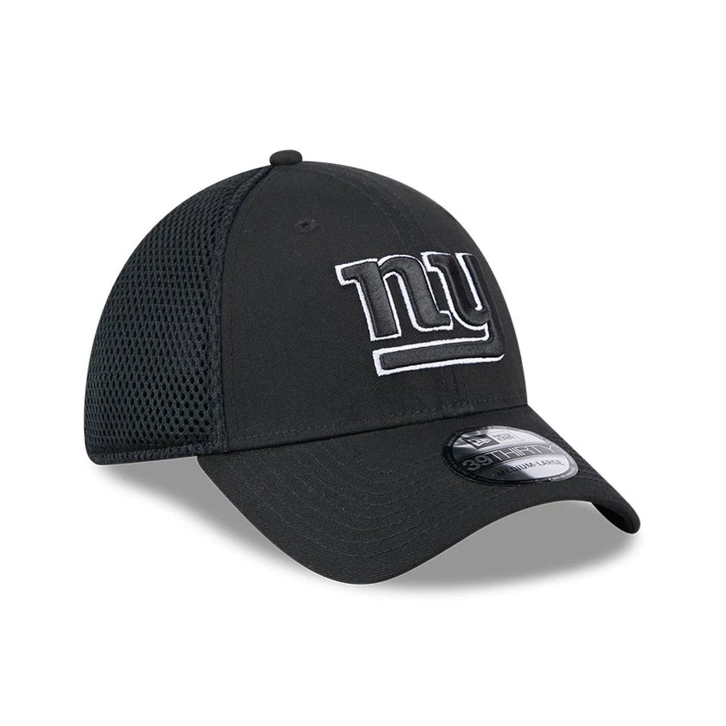 Pictured is this NFL Evergreen Neo New York Giants 39THIRTY Stretch Fit cap in black. 4