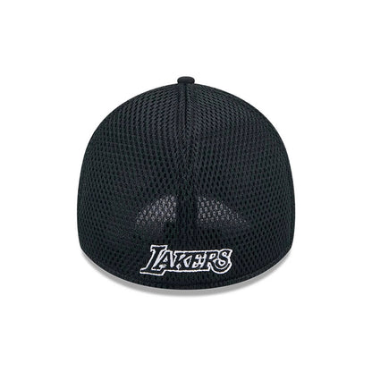 Pictured is this NBA Evergreen Neo LA Lakers 39THIRTY Stretch Fit cap in black. 2