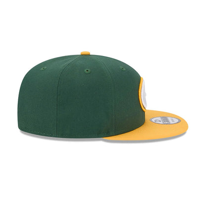 Pictured is this NFL Evergreen Green Bay Packers 9FIFTY Snapback cap in dark green. 6