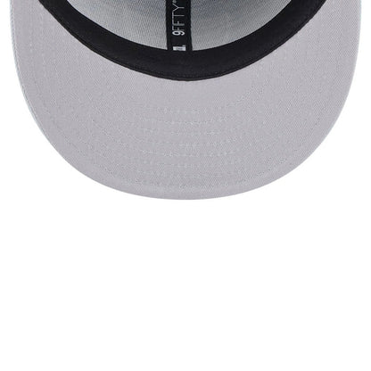 Pictured is this NFL Evergreen Las Vegas Raiders 9FIFTY Snapback cap in black. 7