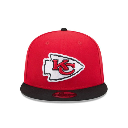 Pictured is this NFL Evergreen Kansas City Chiefs 9FIFTY Snapback cap in red. 3