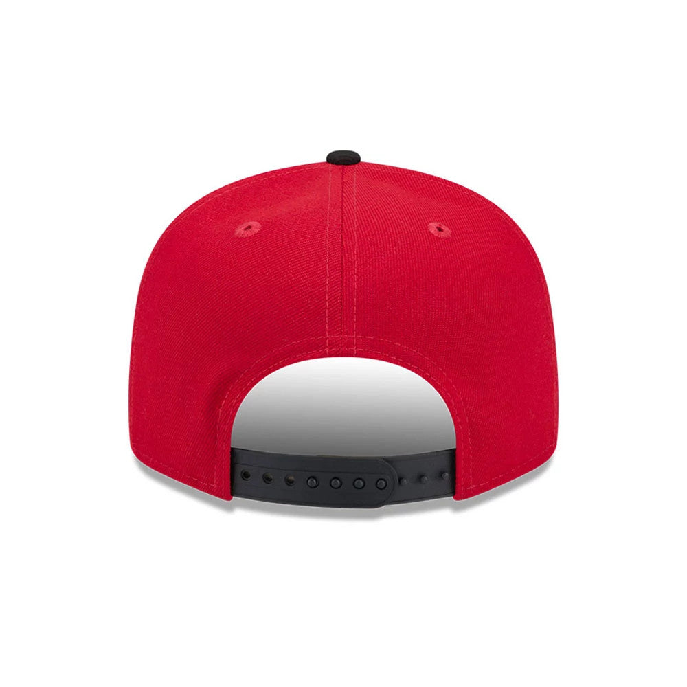 Pictured is this NFL Evergreen San Francisco 49ers 9FIFTY Snapback cap in red. 6