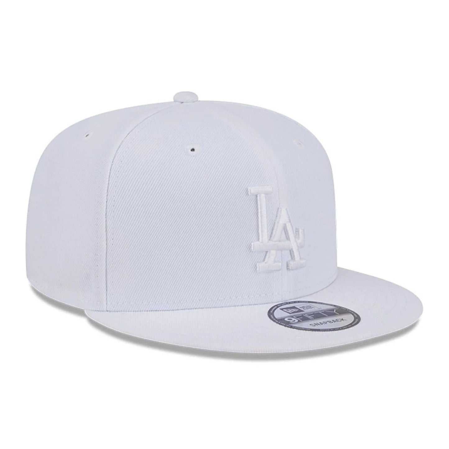 Pictured is this MLB Evergreen LA Dodgers 9FIFTY Snapback cap in white. 4