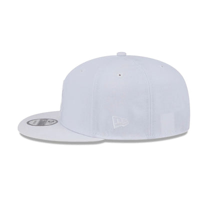 Pictured is this MLB Evergreen Boston Red Sox 9FIFTY Snapback cap in white. 5