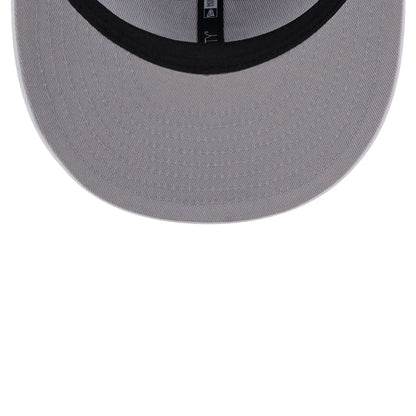 Pictured is this MLB Evergreen Athletics 9FIFTY Snapback cap in white. 2