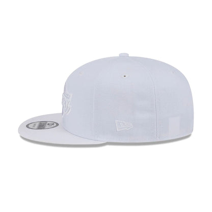 Pictured is this NBA Evergreen LA Lakers 9FIFTY Snapback cap in white. 5