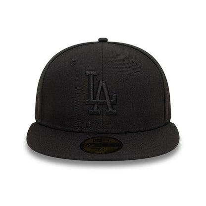 This is a LA Dodgers League Essential Black 59FIFTY Fitted Cap 2