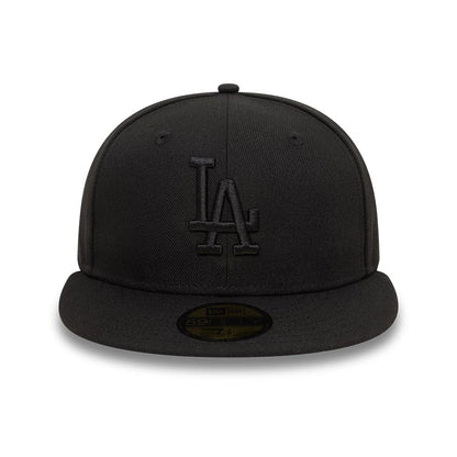 This is a LA Dodgers League Essential Black 59FIFTY Fitted Cap 2