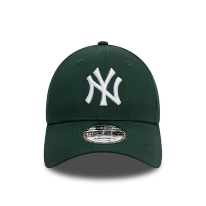 This is a New York Yankees League Essential Dark Green 9FORTY Adjustable Cap 5