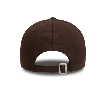 This is a New York Yankees League Essential Dark Brown 9FORTY Adjustable Cap 6