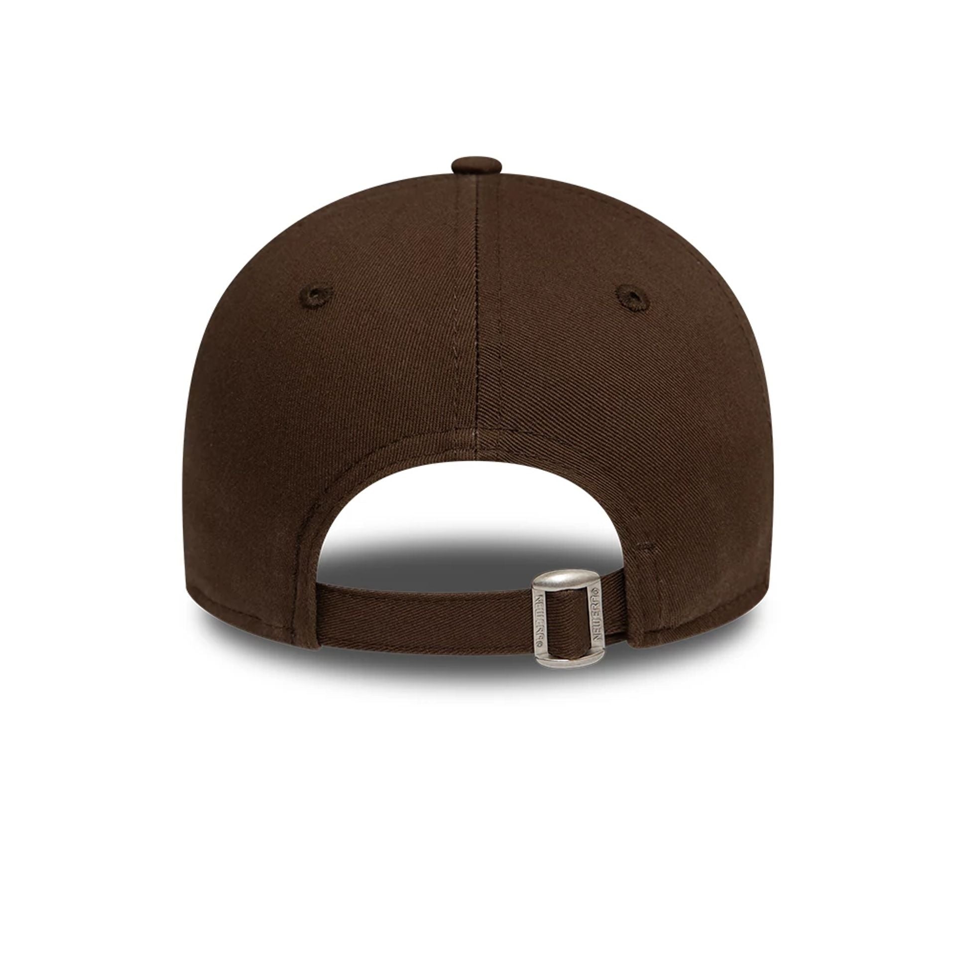 This is a New York Yankees Womens League Essential Dark Brown 9FORTY Adjustable Cap 5