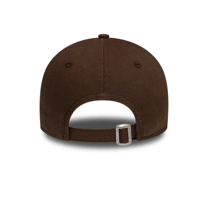 This is a New York Yankees Womens League Essential Dark Brown 9FORTY Adjustable Cap 5