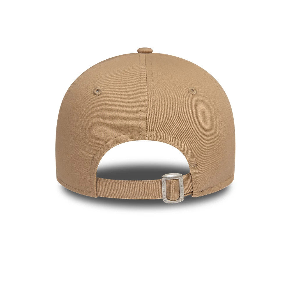 This is a New York Yankees Womens League Essential Beige 9FORTY Adjustable Cap 3