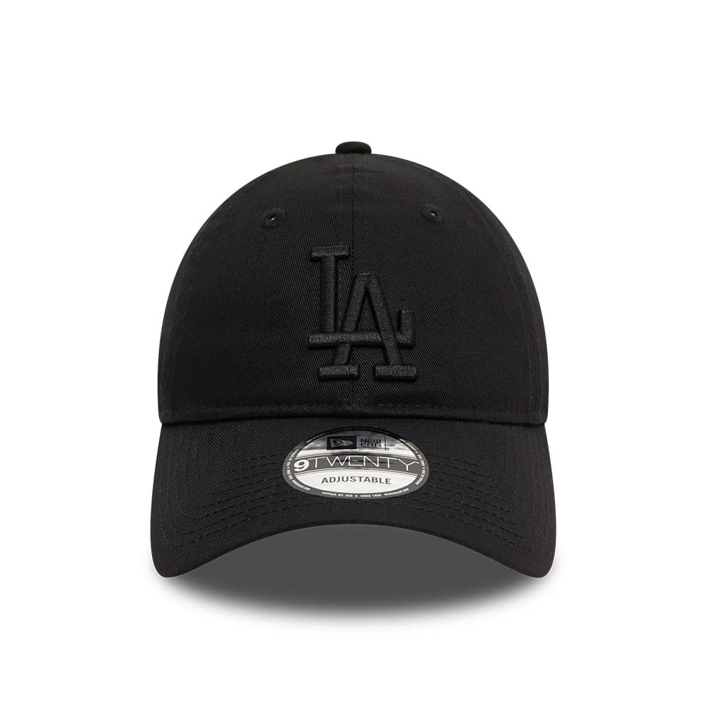 This is a LA Dodgers League Essential Black 9TWENTY Adjustable Cap 5