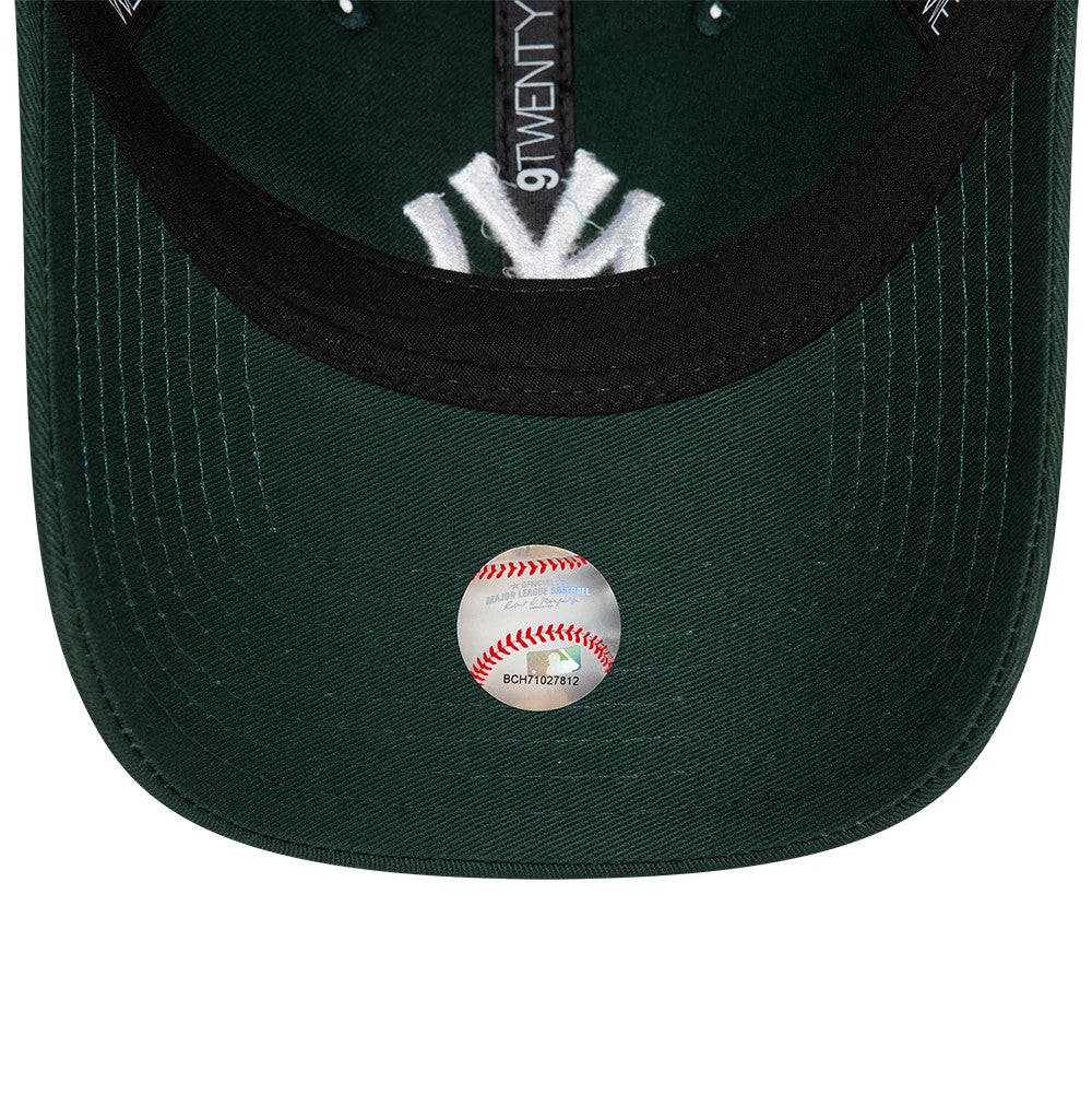 This is a New York Yankees League Essential Dark Green 9TWENTY Adjustable Cap 6