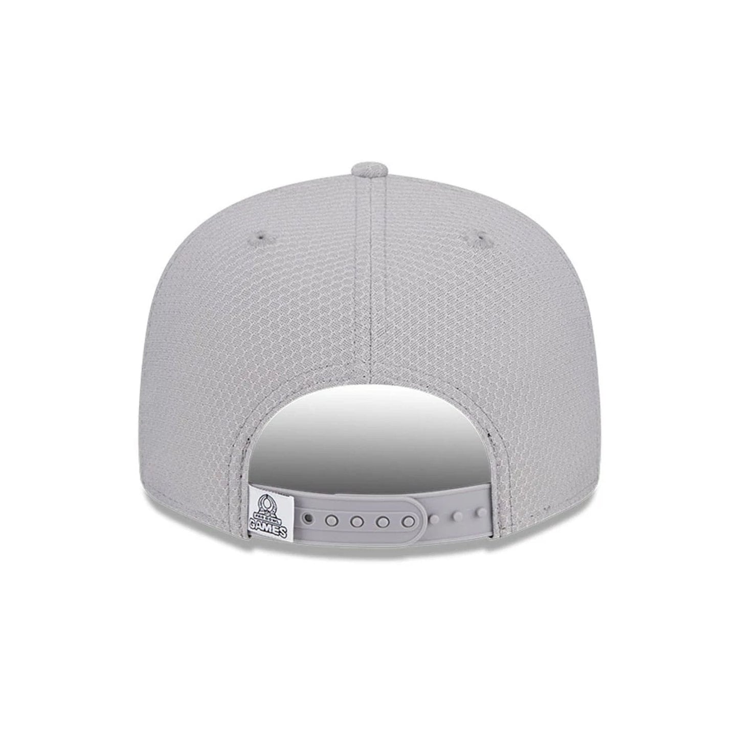 Pictured is this NFL Pro Bowl 2025 NFC Logo 9FIFTY Snapback Adjustable cap in grey. 4