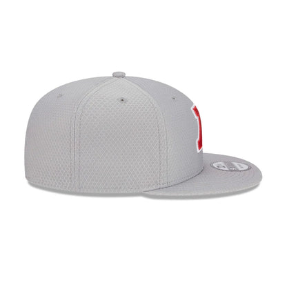 Pictured is this NFL Pro Bowl 2025 AFC Logo 9FIFTY Snapback Adjustable cap in grey. 5