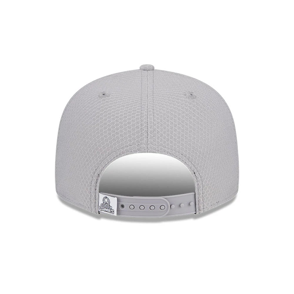 Pictured is this NFL Pro Bowl 2025 AFC Logo 9FIFTY Snapback Adjustable cap in grey. 6