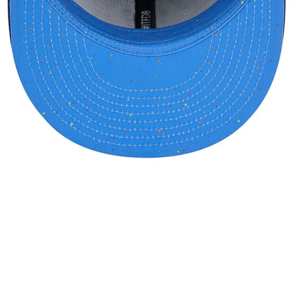 This is a LA Dodgers MLB City Connect 2025 Dark Blue 59FIFTY Fitted Cap 2