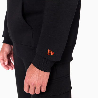 The Male model is wearing Cincinnati Bengals NFL Black Pullover Hoodie 6