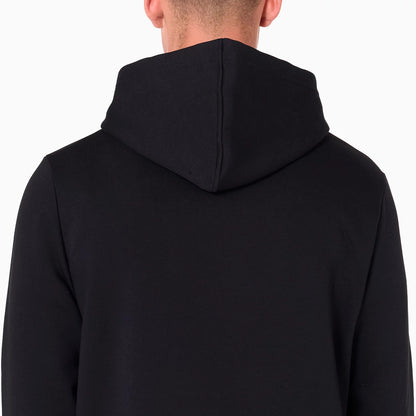 The Male model is wearing Cincinnati Bengals NFL Black Pullover Hoodie 5
