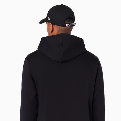 The Male model is wearing Baltimore Ravens NFL Black Pullover Hoodie 6
