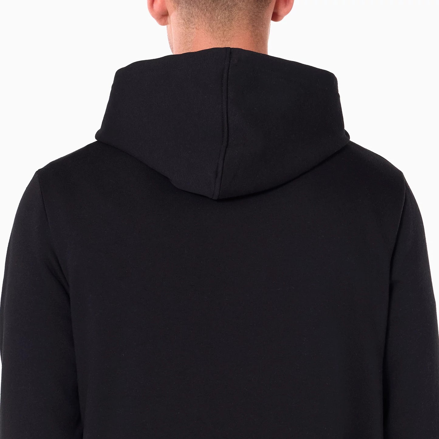 The Male model is wearing Arizona Cardinals NFL Black Pullover Hoodie 6