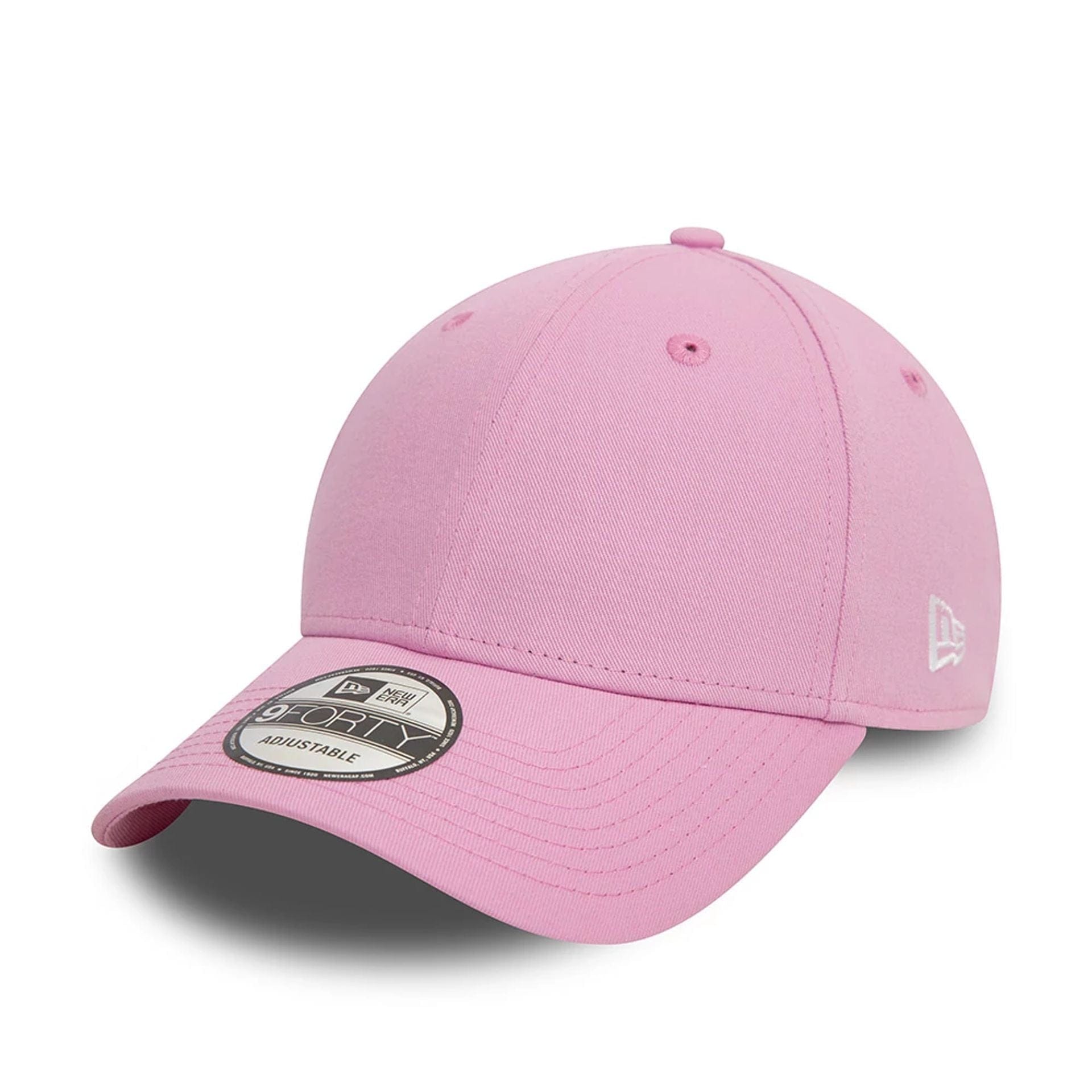 This is a New Era Essential Pink 9FORTY Adjustable Cap 8
