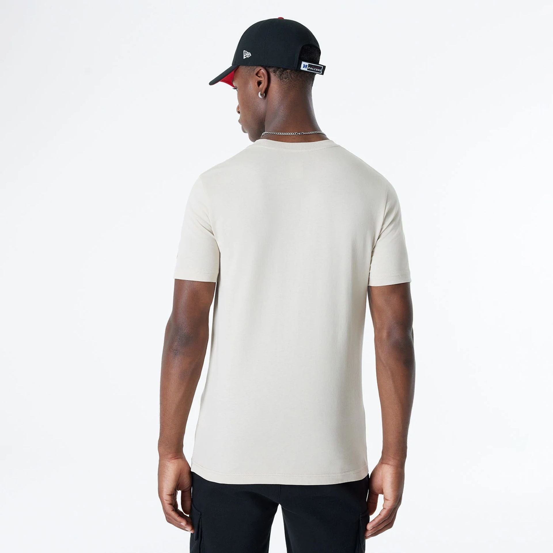 Atlanta Falcons NFL 3rd Down Historic Light Beige T Shirt New Era Cap UK
