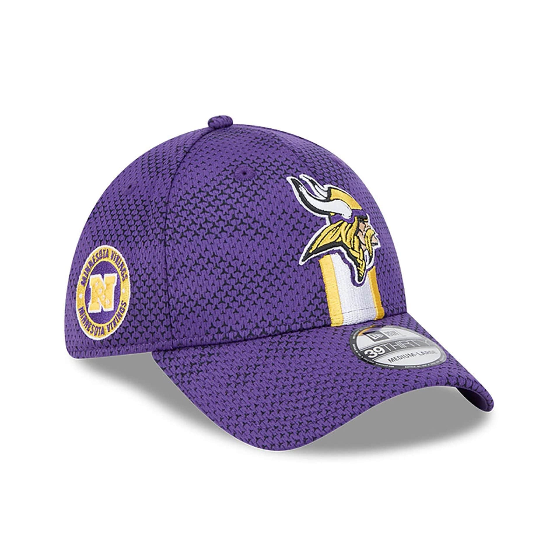 Minnesota Vikings NFL Sideline 2024 Purple 39THIRTY Stretch Fit Cap New Era Cap UK