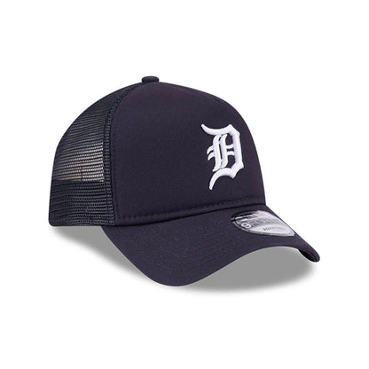 Pictured is this MLB Evergreen Detroit Tigers 9FORTY A-Frame cap in navy. 3