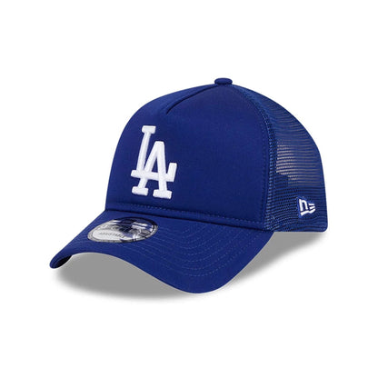 Pictured is this MLB Evergreen LA Dodgers 9FORTY A-Frame cap in dark blue. 8