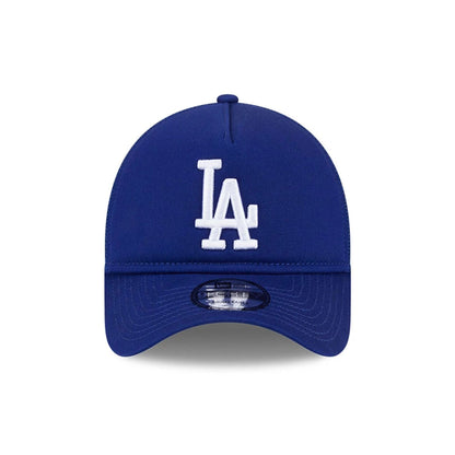 Pictured is this MLB Evergreen LA Dodgers 9FORTY A-Frame cap in dark blue. 10