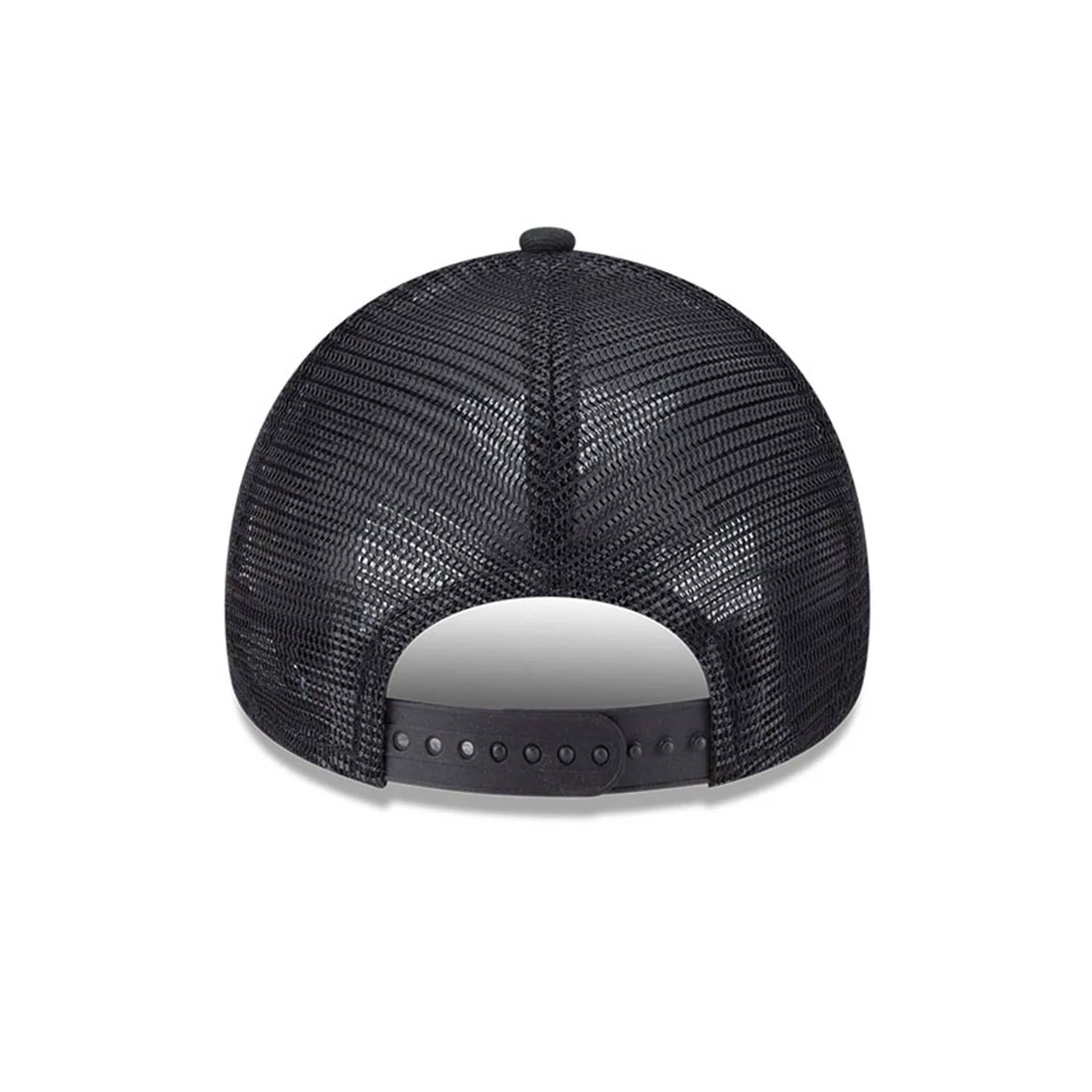 Pictured is this MLB Evergreen Miami Marlins 9FORTY A-Frame cap in black. 6