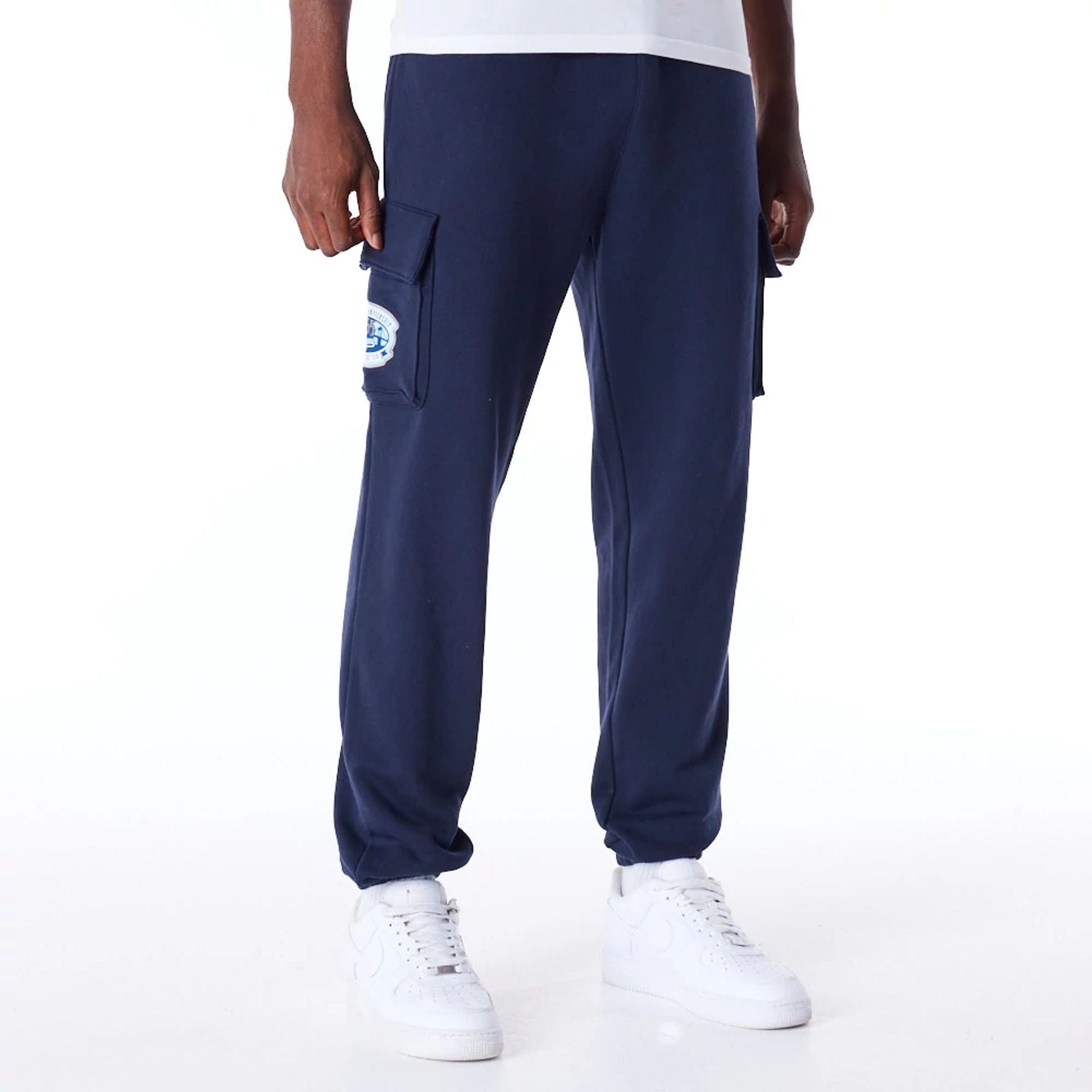 Nike club cuffed cargo joggers in navy outlet