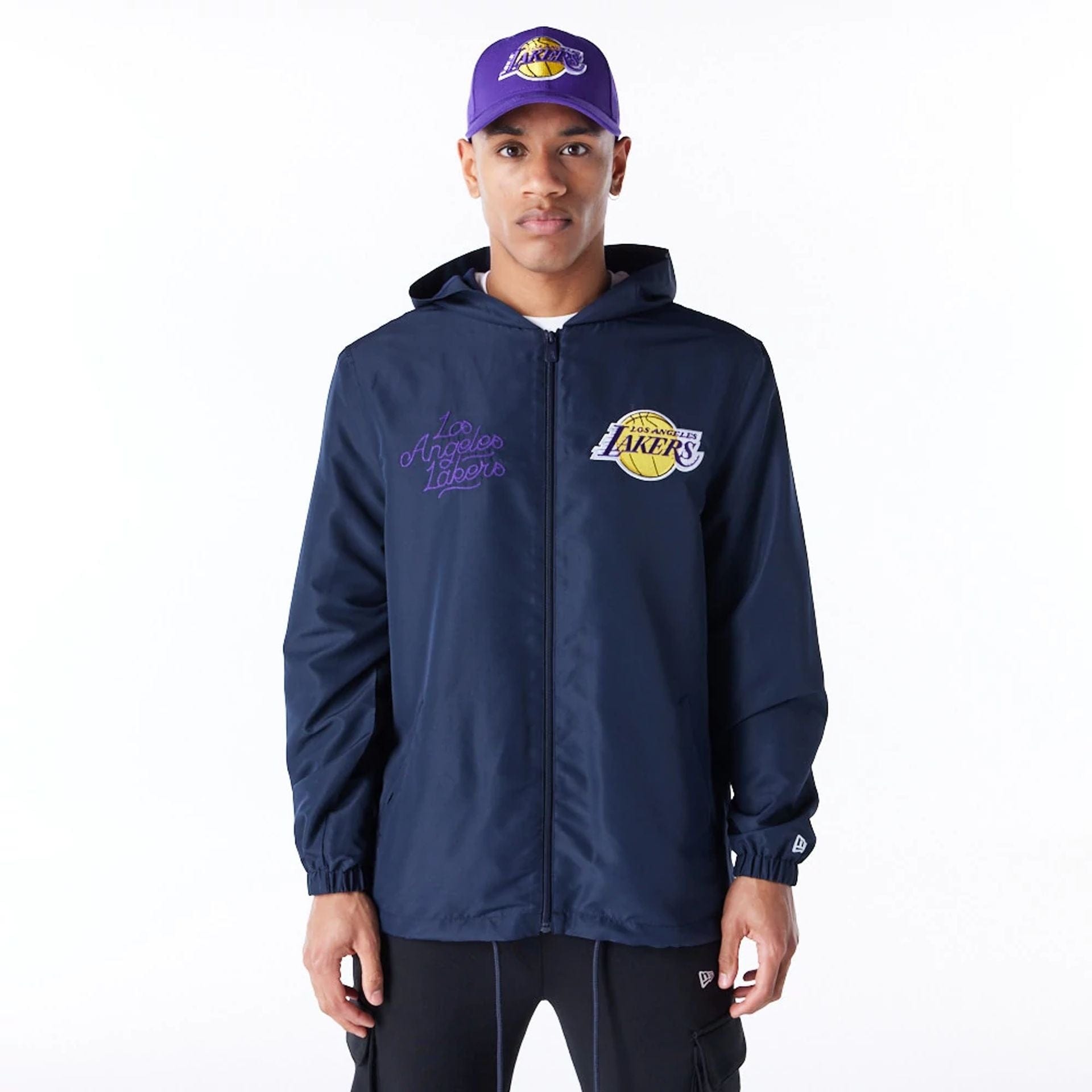 Lakers windbreaker jacket discount