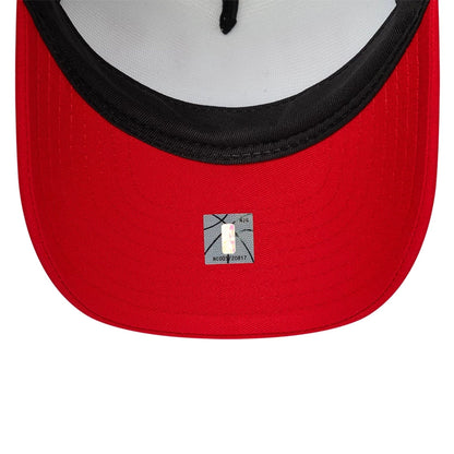 Chicago Bulls Youth NBA Retro Red 9FORTY A-Frame Trucker Cap 7