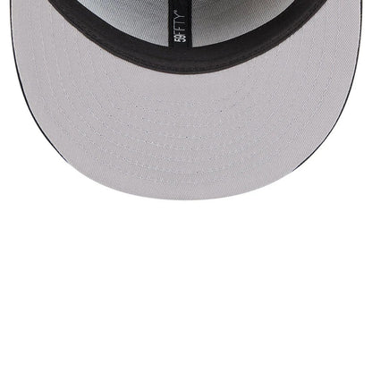 Pictured is this NBA Evergreen Brooklyn Nets 59FIFTY Fitted cap in black. 2