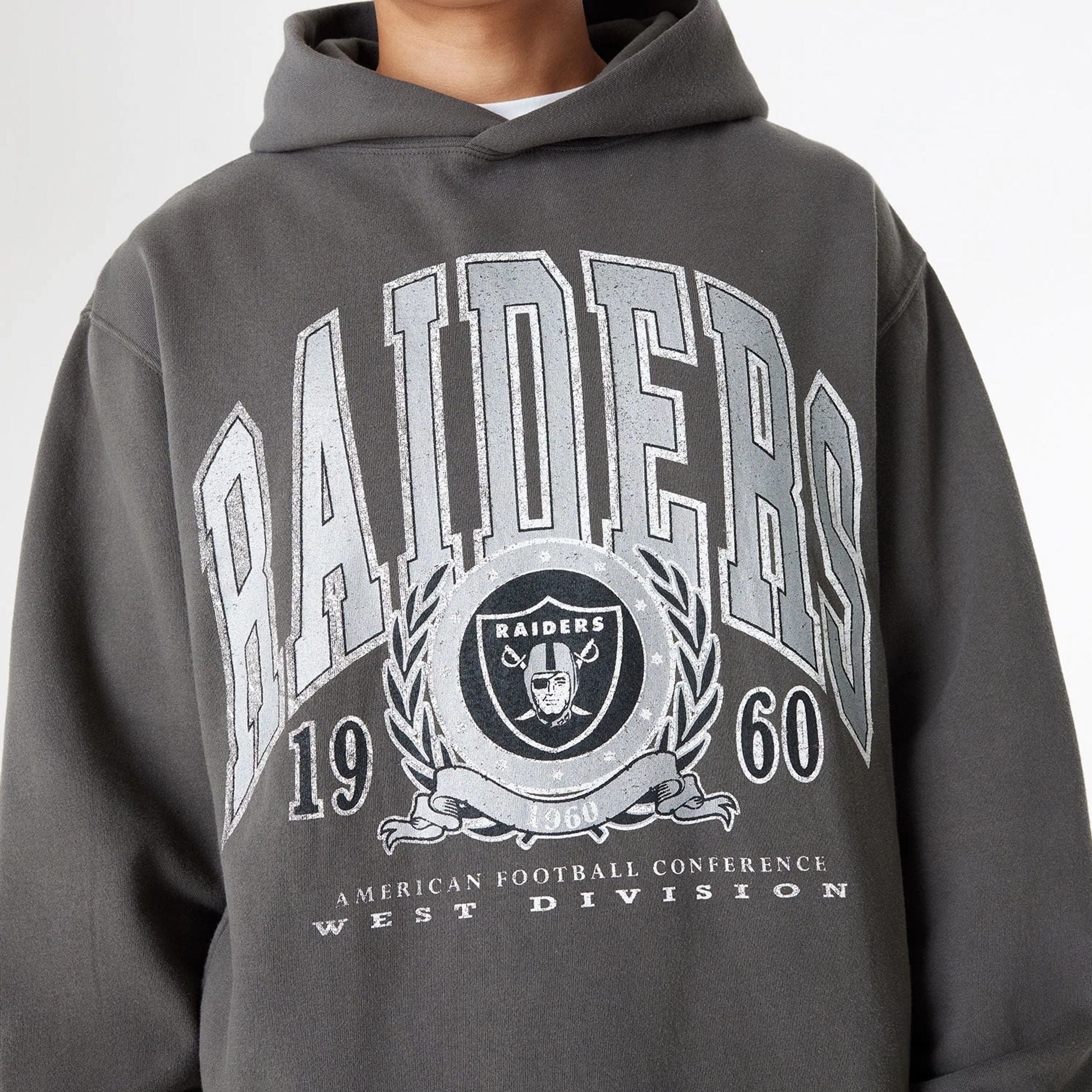 Grey raiders hoodie outlet