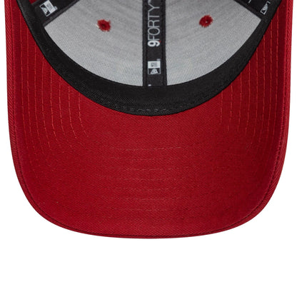 This is a AS Roma Kids Core Dark Red 9FORTY Adjustable Cap 5