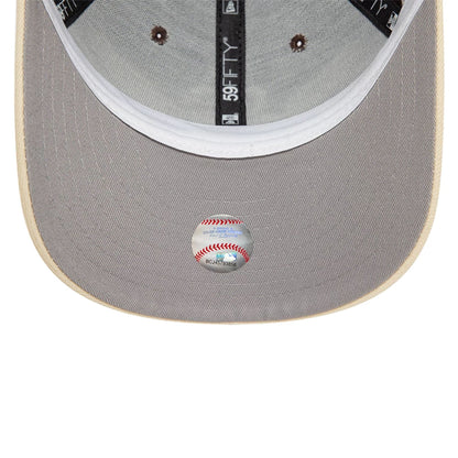 Pictured is this San Francisco Giants MLB Team Wings Dark Brown 59FIFTY Fitted Cap 2