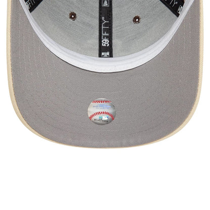 Pictured is this San Francisco Giants MLB Team Wings Dark Brown 59FIFTY Fitted Cap 2