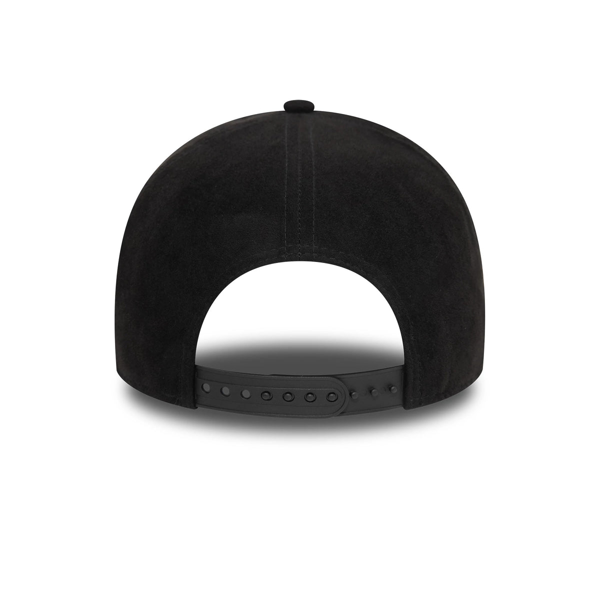 This is a New York Yankees Faux Suede Black 9FORTY E-Frame Cap 4