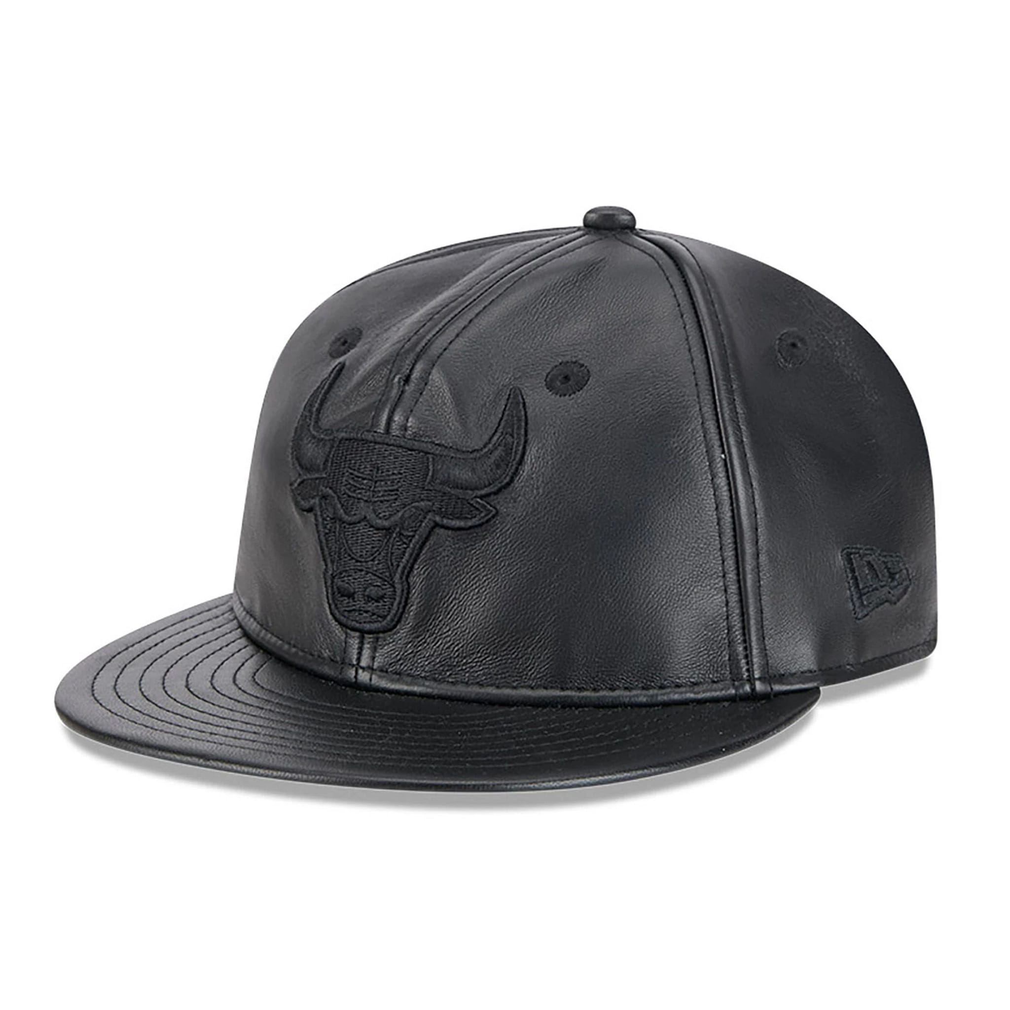 Genuine Leather Chicago Bulls Retro Crown 9FIFTY Cap | NEC UK Genuine Leather Chicago Bulls Retro Crown 9FIFTY Cap | NEC UK