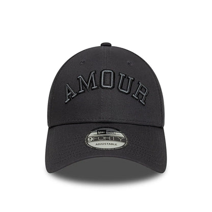 This is a New Era Zadig&Voltaire Amour Dark Grey 9FORTY Adjustable Cap 2